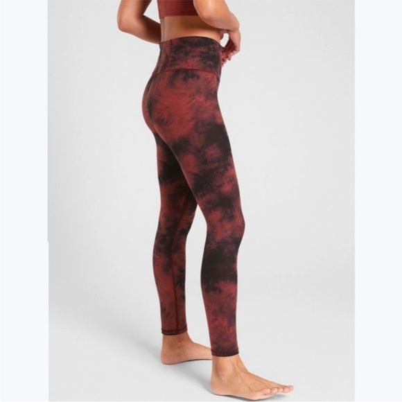 Athleta Pants - Athleta Elation 7/8 Tight, Ice Dye